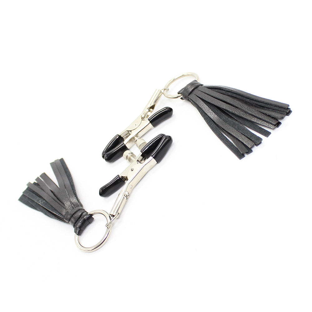 Pinces-Téton Frange Cuir - Be Bondage