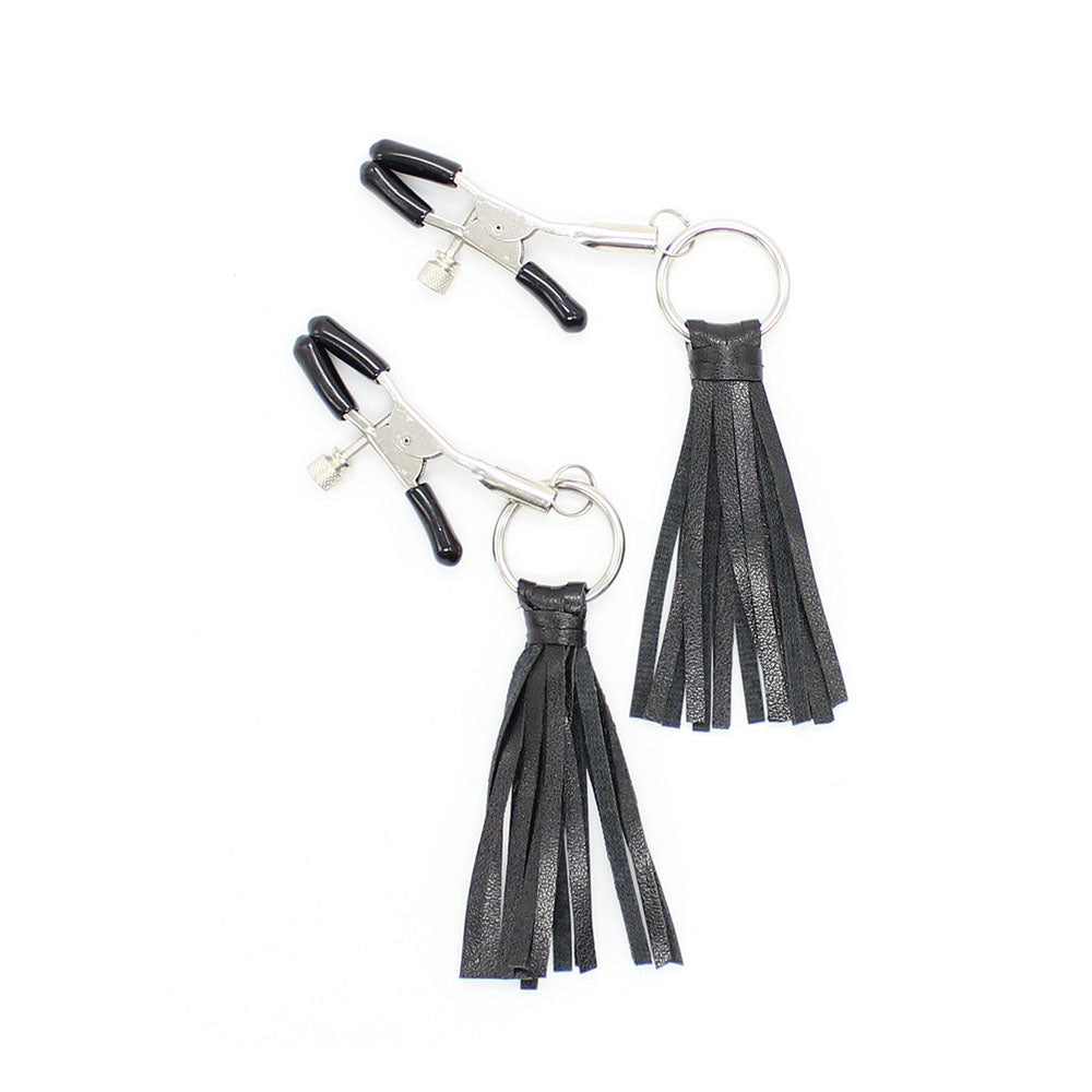 Pinces-Téton Frange Cuir - Be Bondage