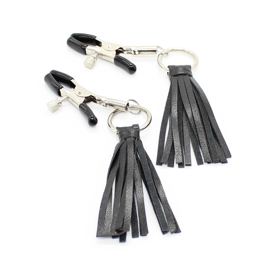 Pinces-Téton Frange Cuir - Be Bondage