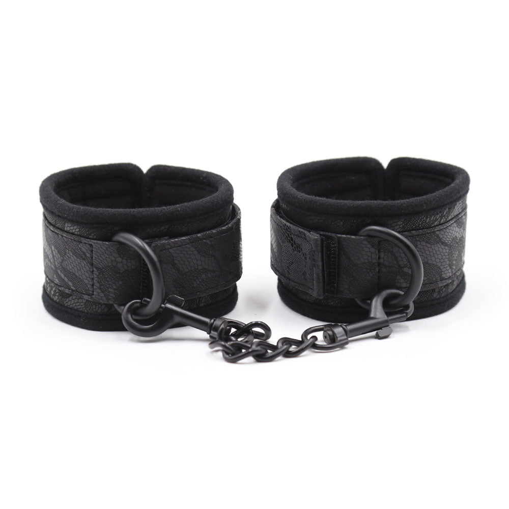 Barre d'Entraves Pieds & Mains Dentelle - Be Bondage
