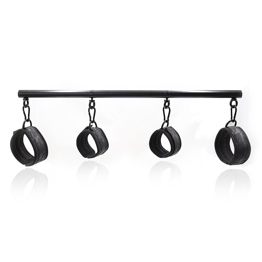 Barre d'Entraves Pieds & Mains Dentelle - Be Bondage