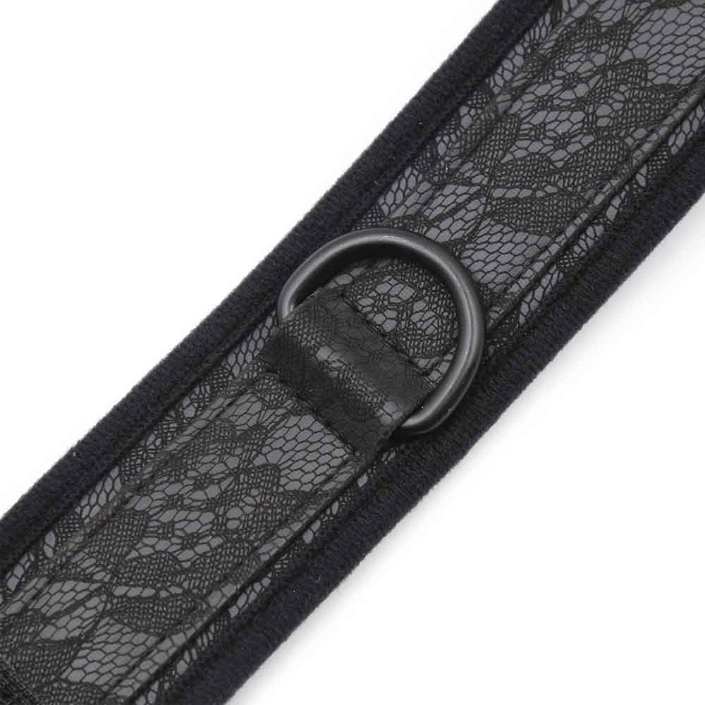 Collier & Laisse Dentelle - Be Bondage
