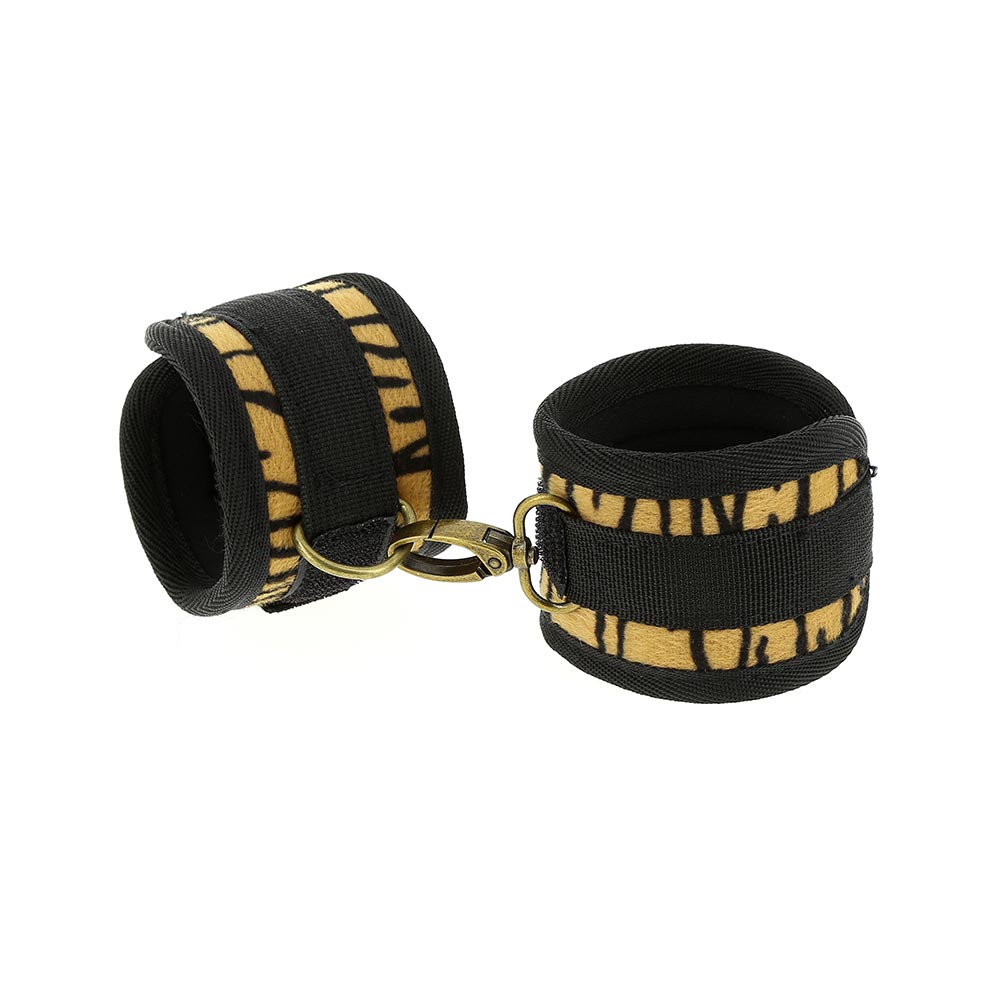 Menottes Scratch Léopard Be Bondage