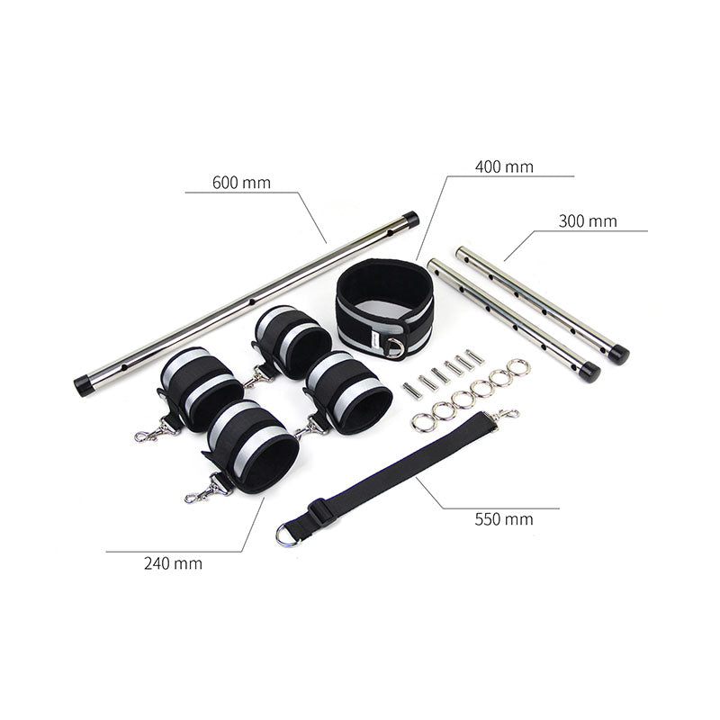 Set Entrave Ajustable Chevilles - Poignets et Cou