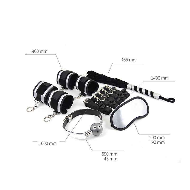 Set d'Attaches Sexuelles Fetish et Bondage