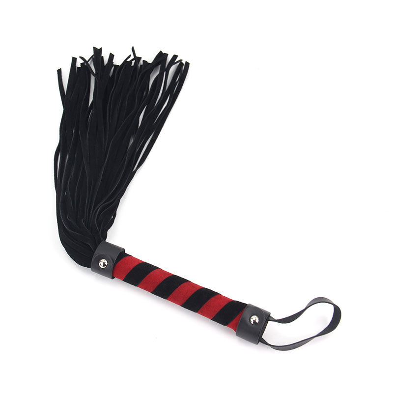 Set d'Attache Poignets et Chevilles pour Lit avec Fouet