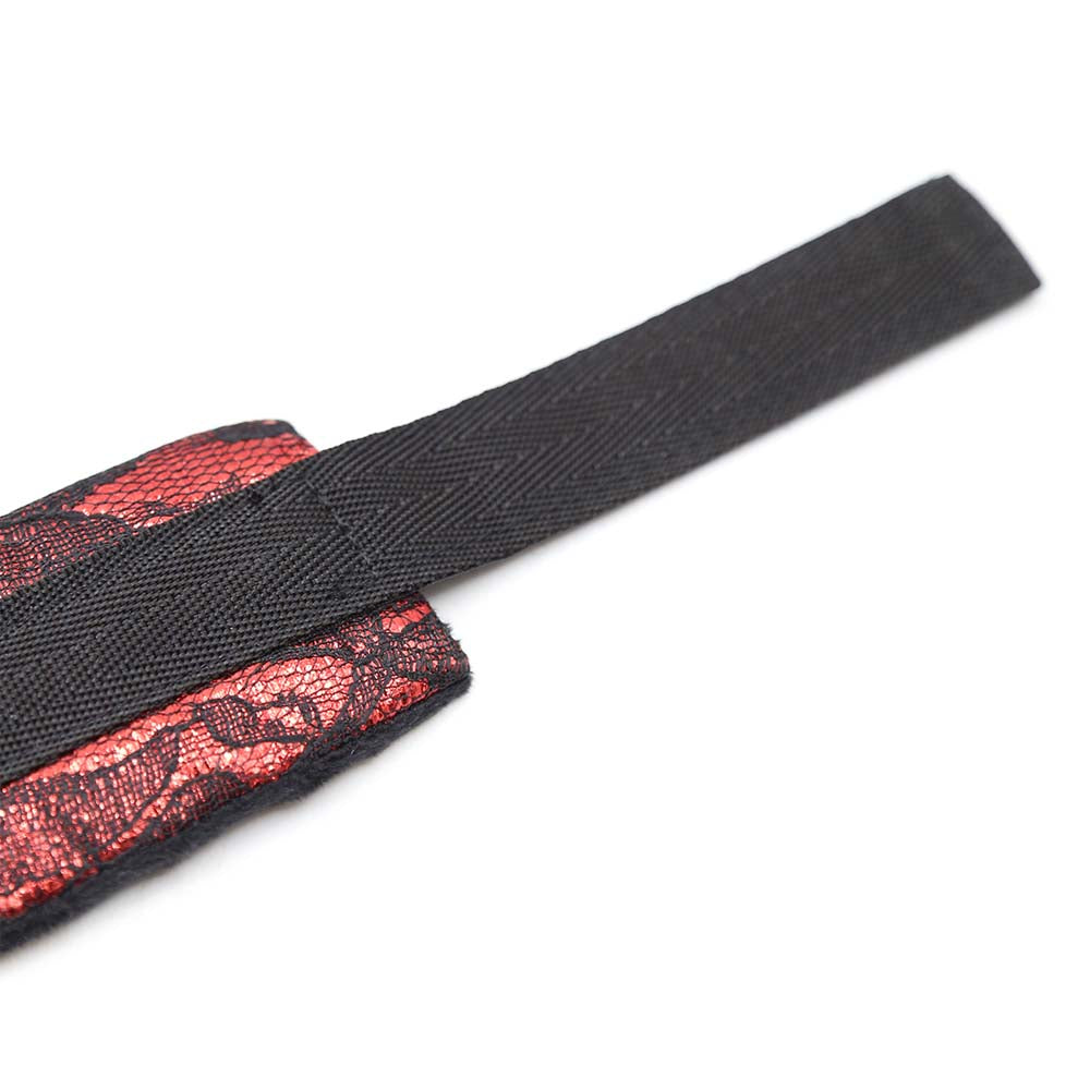 Menottes Dentelle Scratch Bicolores - Be Bondage