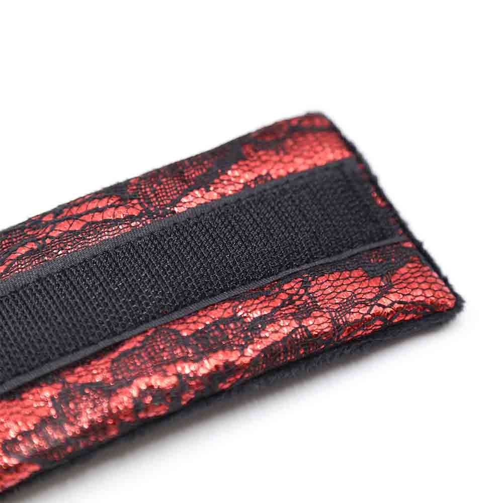 Menottes Dentelle Scratch Bicolores - Be Bondage