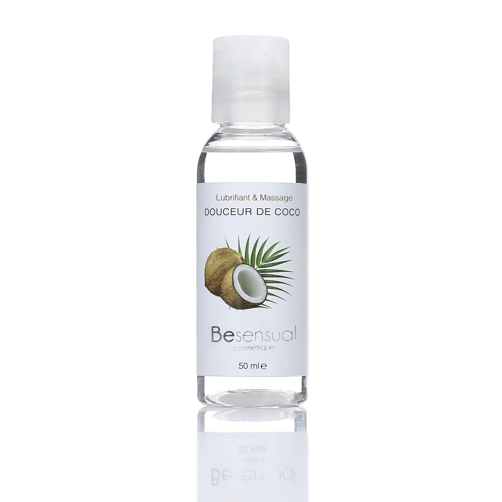 Lubrifiant et massage parfumé 50ML - Be Sensual - Noix-de-coco - 3