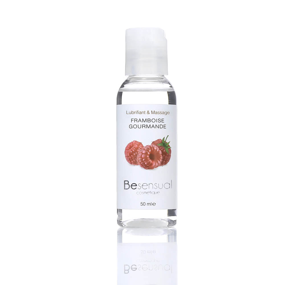 Lubrifiant et massage parfumé 50ML - Be Sensual - Framboise - 10