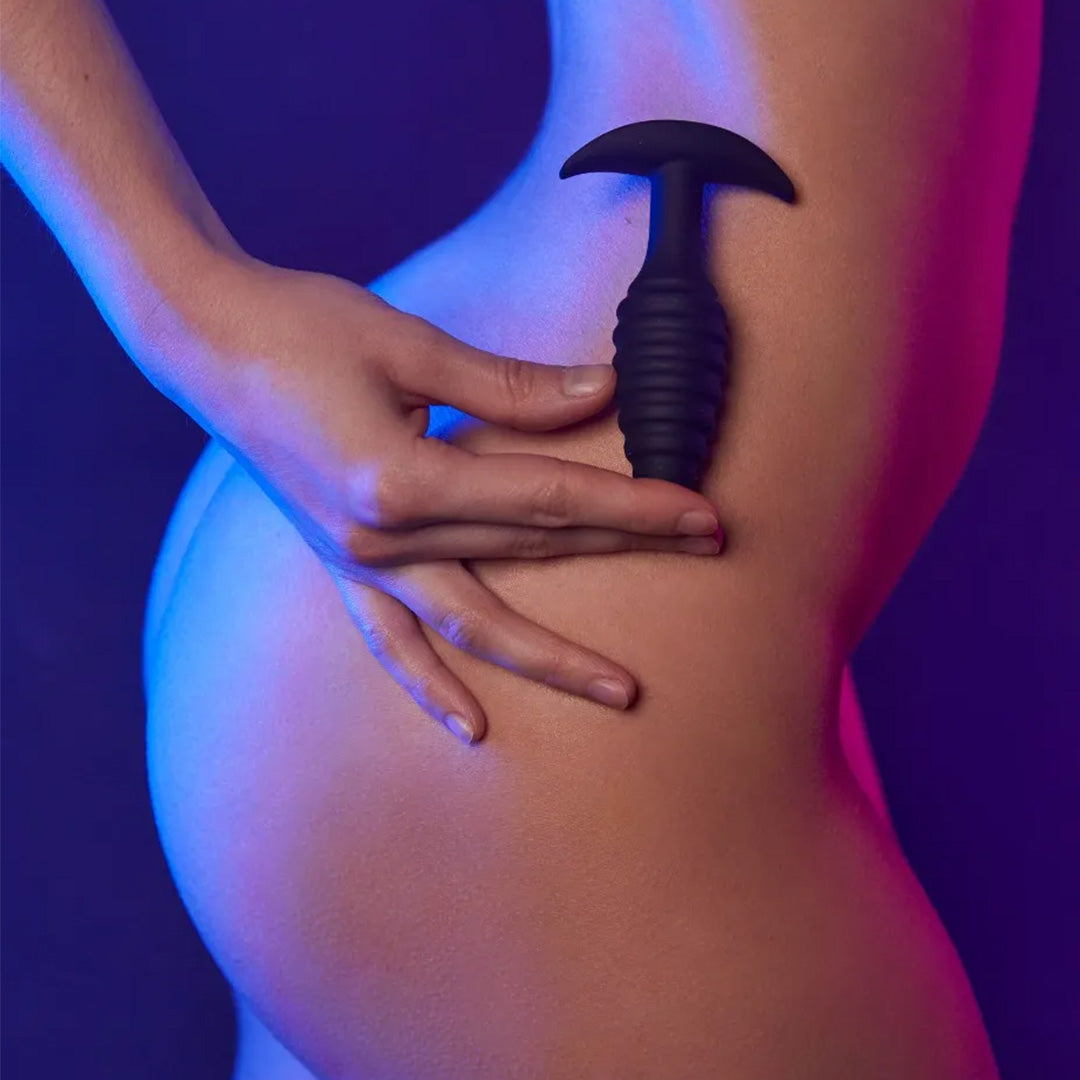 Plug anal texturé Spiral
