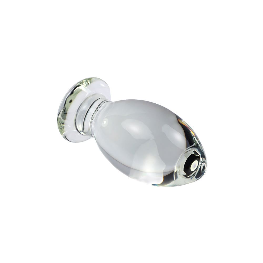 Gros Plug Ovale Transparent 203