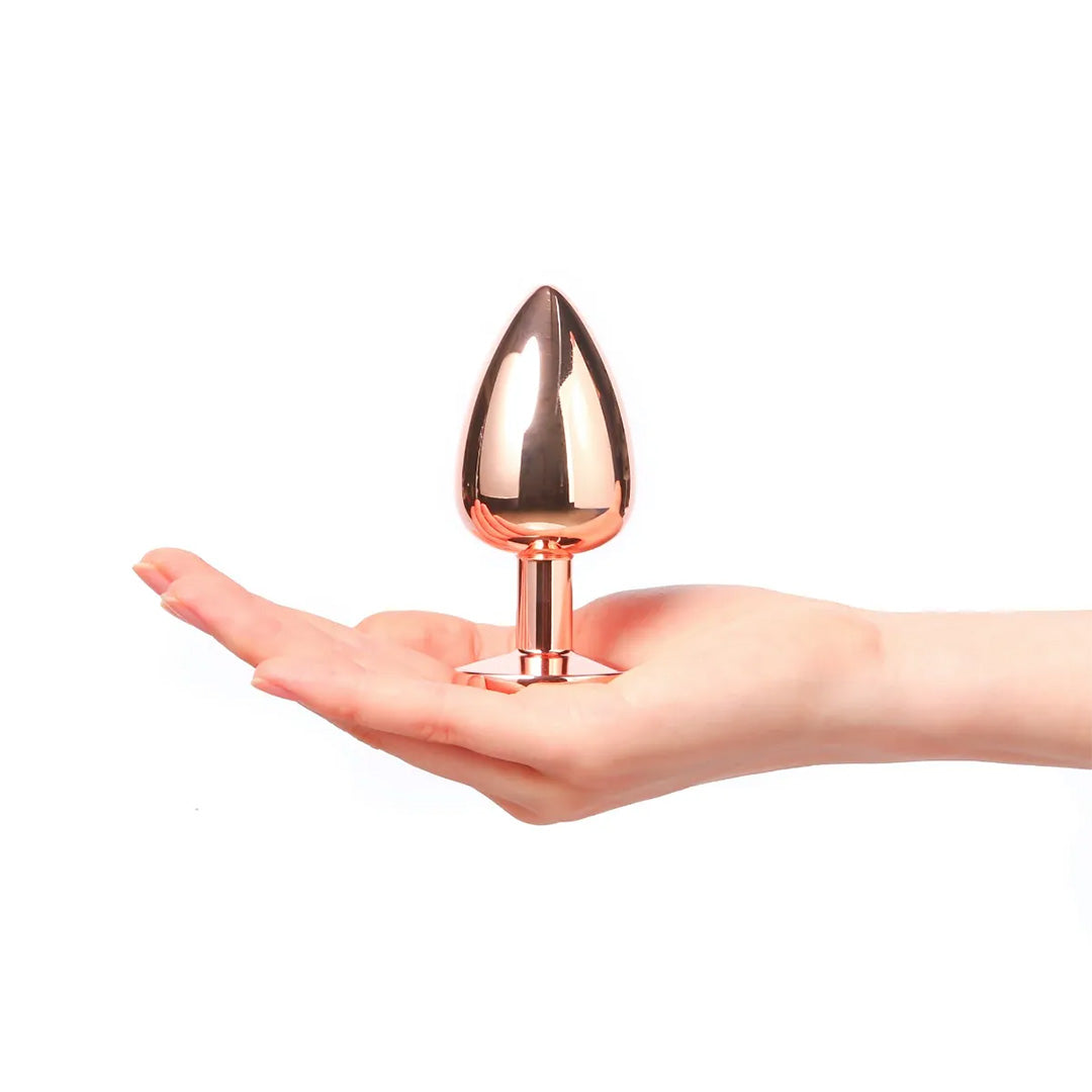 Plug Anal Diamond Plug - Orange - 11