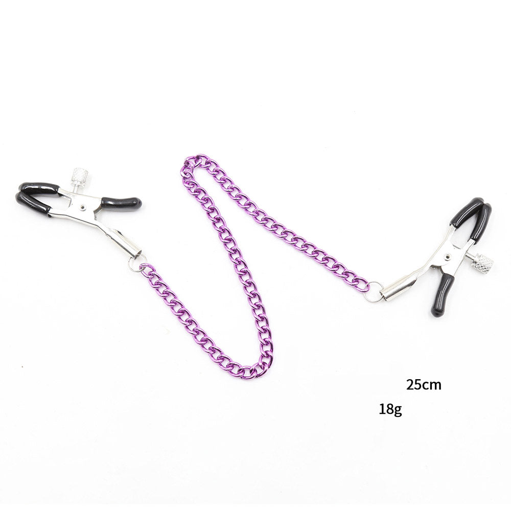 Chaîne Pince-Téton Embouts Silicone