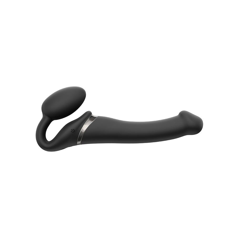 Strap on vibrant noir vue 1