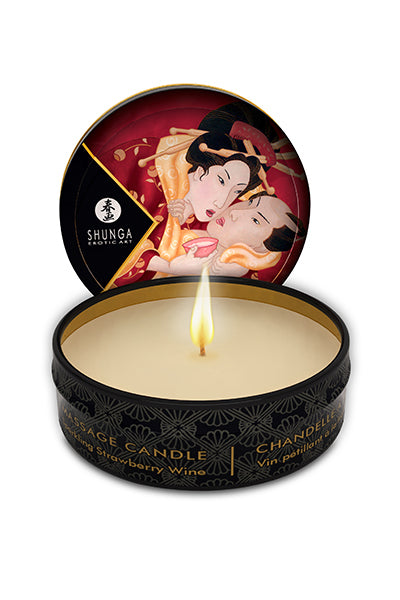 Mini Bougie de Massage Lueur & Caresses Shunga