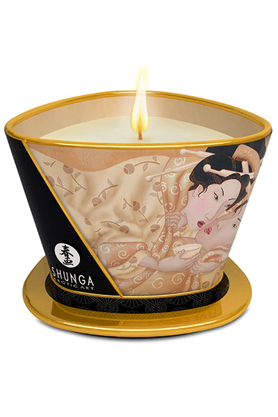 Bougie de Massage Shunga Lueur & Caresses Erotic Art