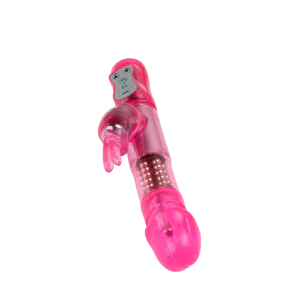 Sextoy Vaginal et Clitoridien Petit Rabbit Vibration et Rotation BH Toys