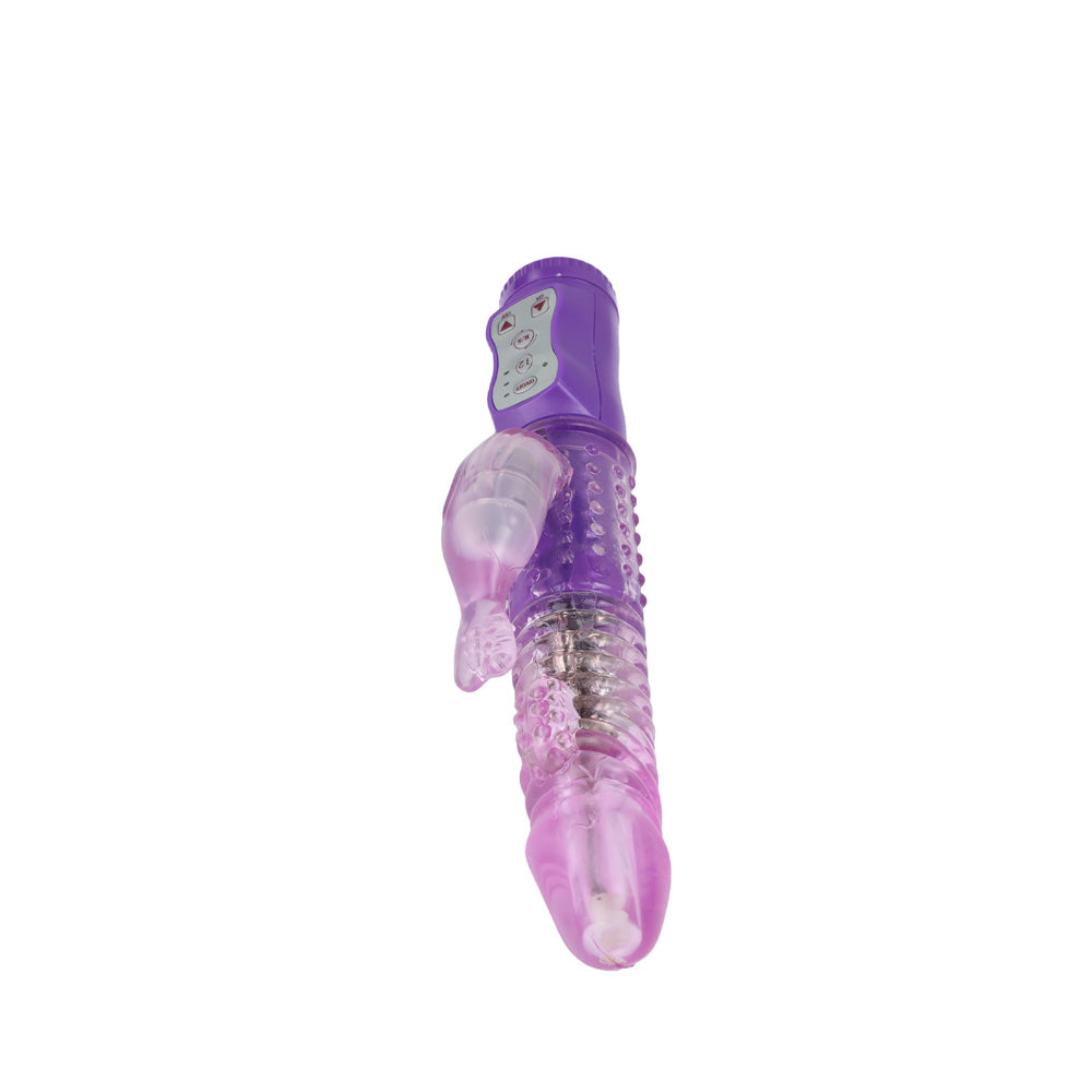 Sextoy pour Femme Petit Rabbit Texturé Vibration et Rotation BH Toys