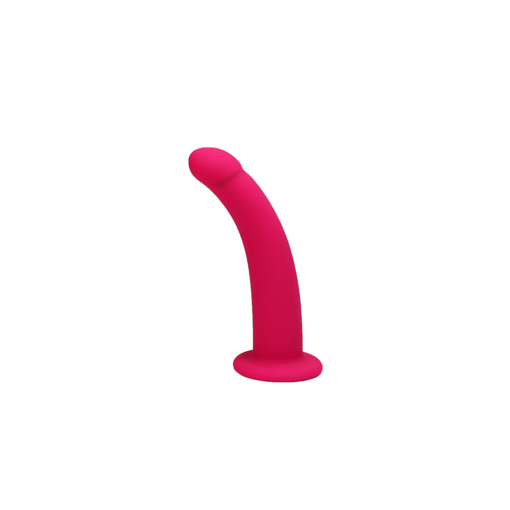 Dildo Voltige rose vu de profil
