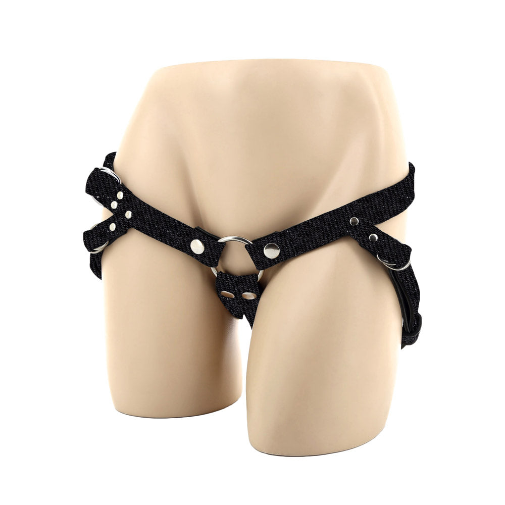 Harnais Gode Ceinture Jeans vu de face