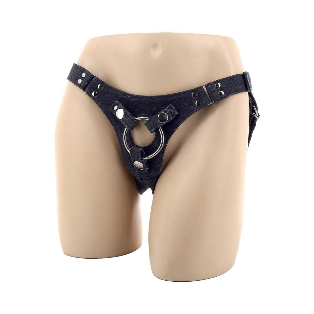 Harnais Jean Epais Deluxe porté de face