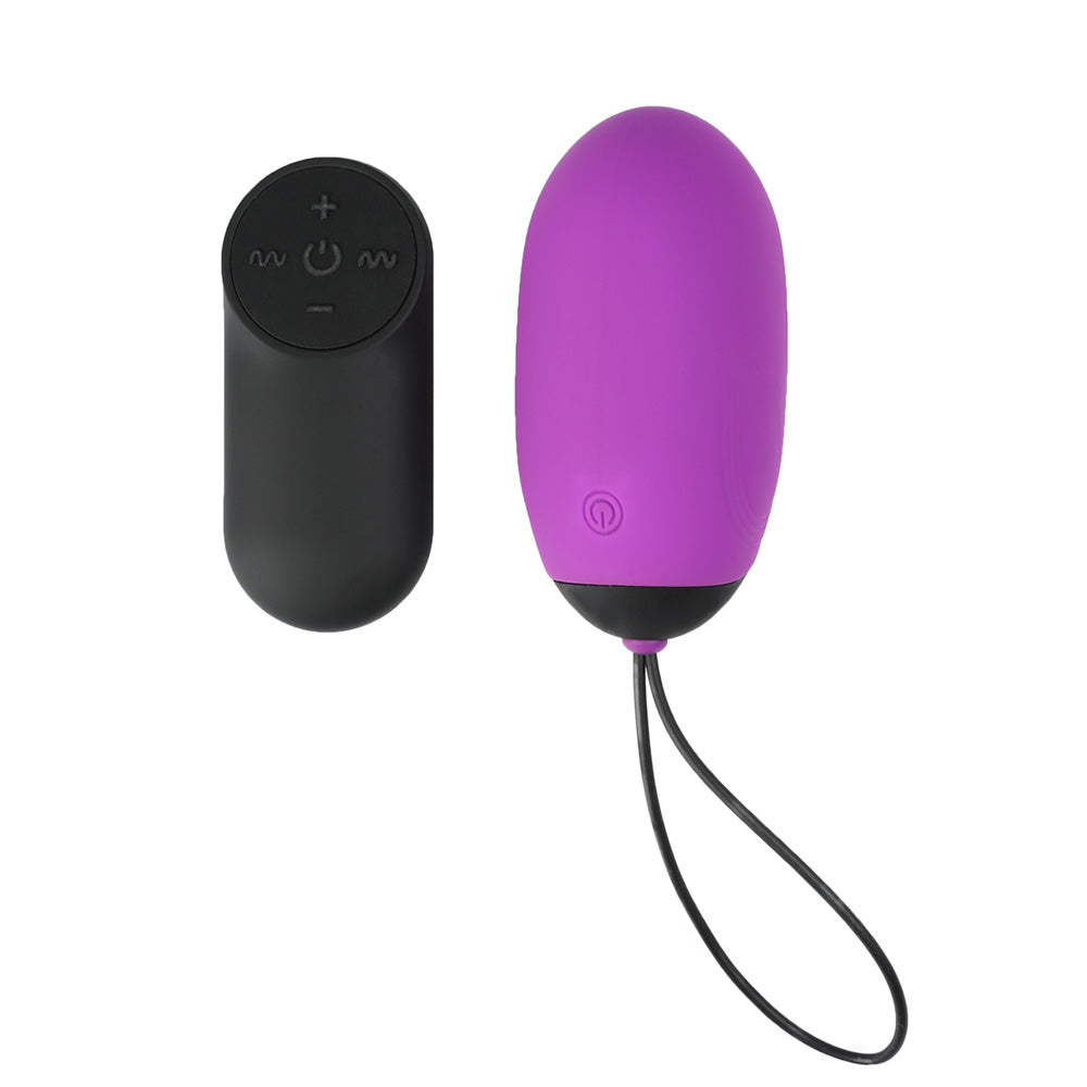 oeuf vibrant violet telecommande a distance pour stimulation vaginale