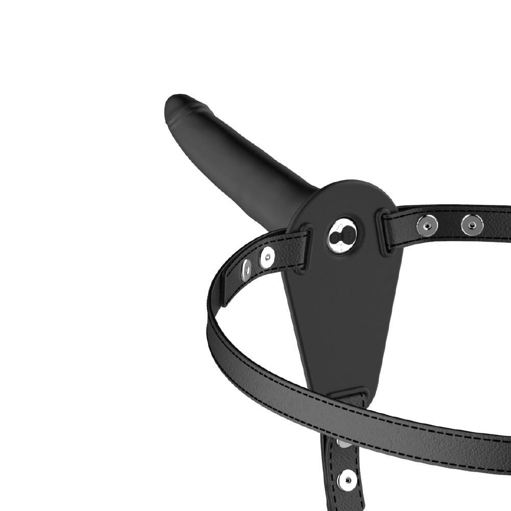 Gode ceinture vibrant Be Happy avec harnais