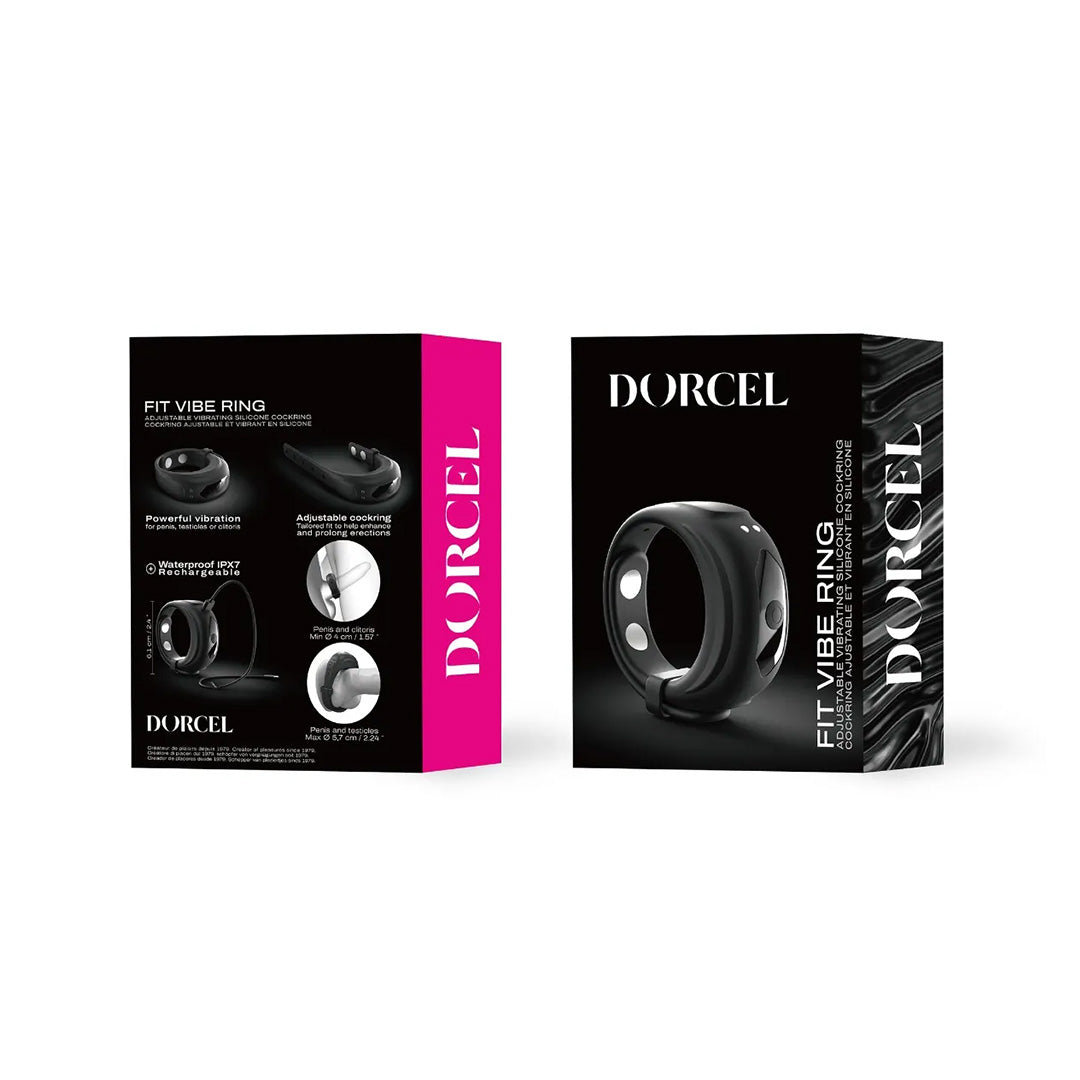 Anneau Ajustable et Vibrant Fit Vibe Ring