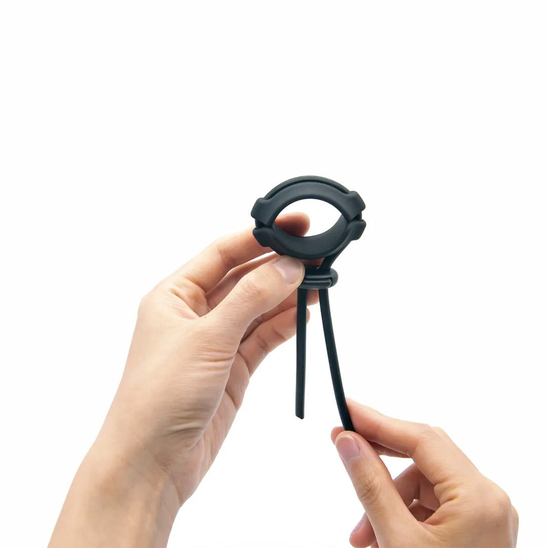 Anneau Pénien Fit Ring Ajustable Noir