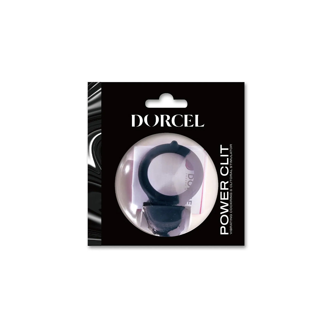 Anneau Power Clit Cockring Vibrant - Noir - 10