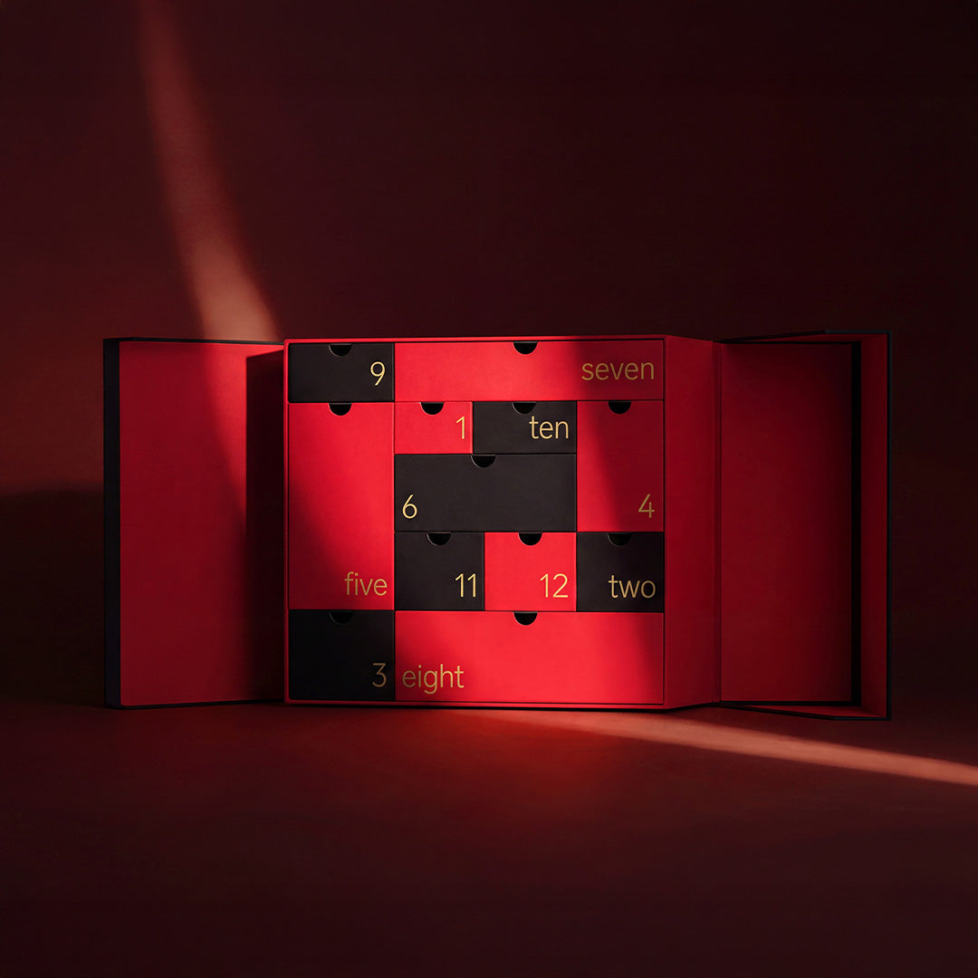 Calendrier de l'Avent Noël 12 Cases 2026 Lelo