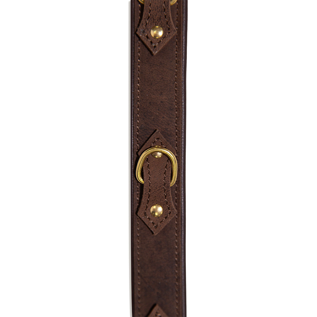 Collier Cuir de Veau 3 Anneaux