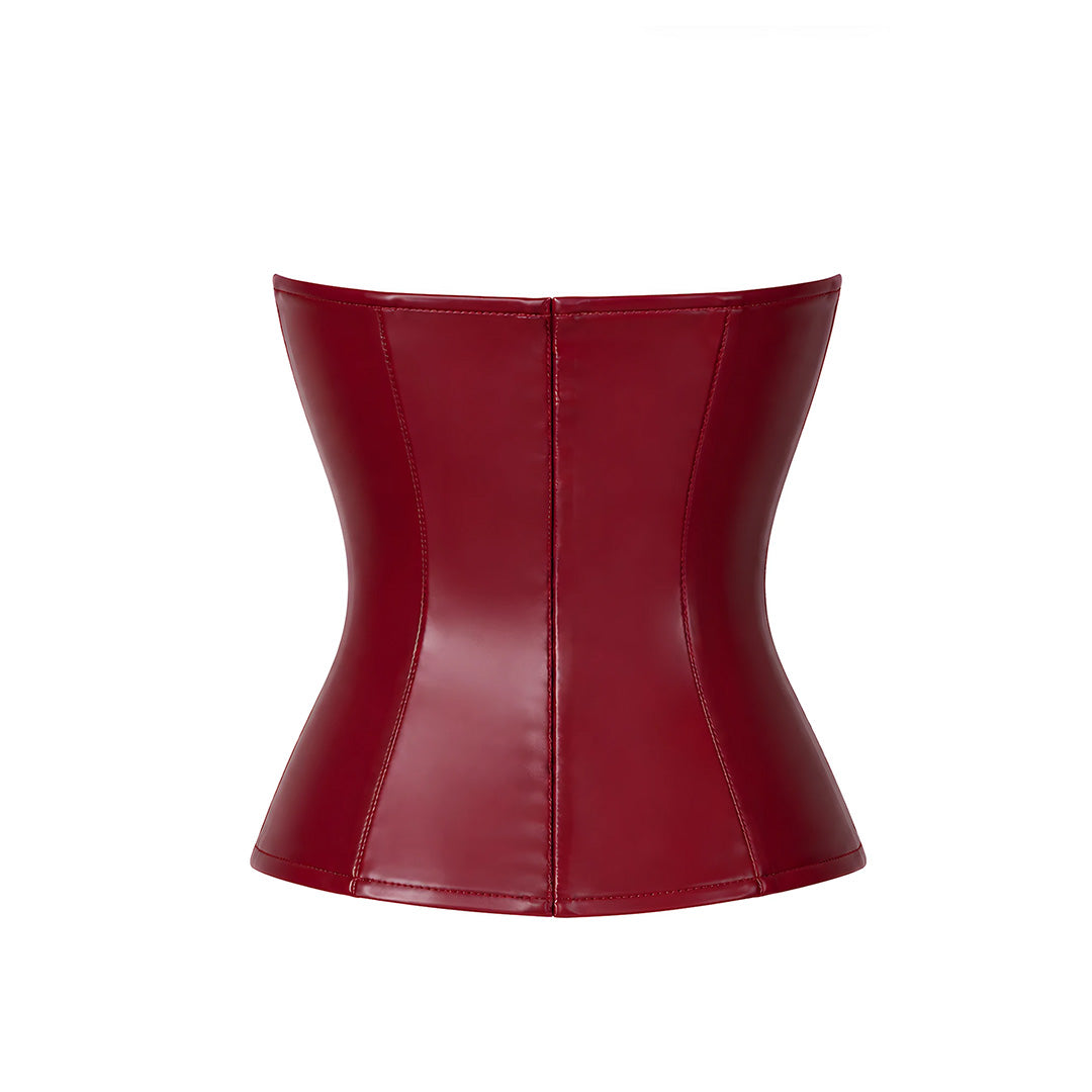 Corset Bordeaux Affair Boned