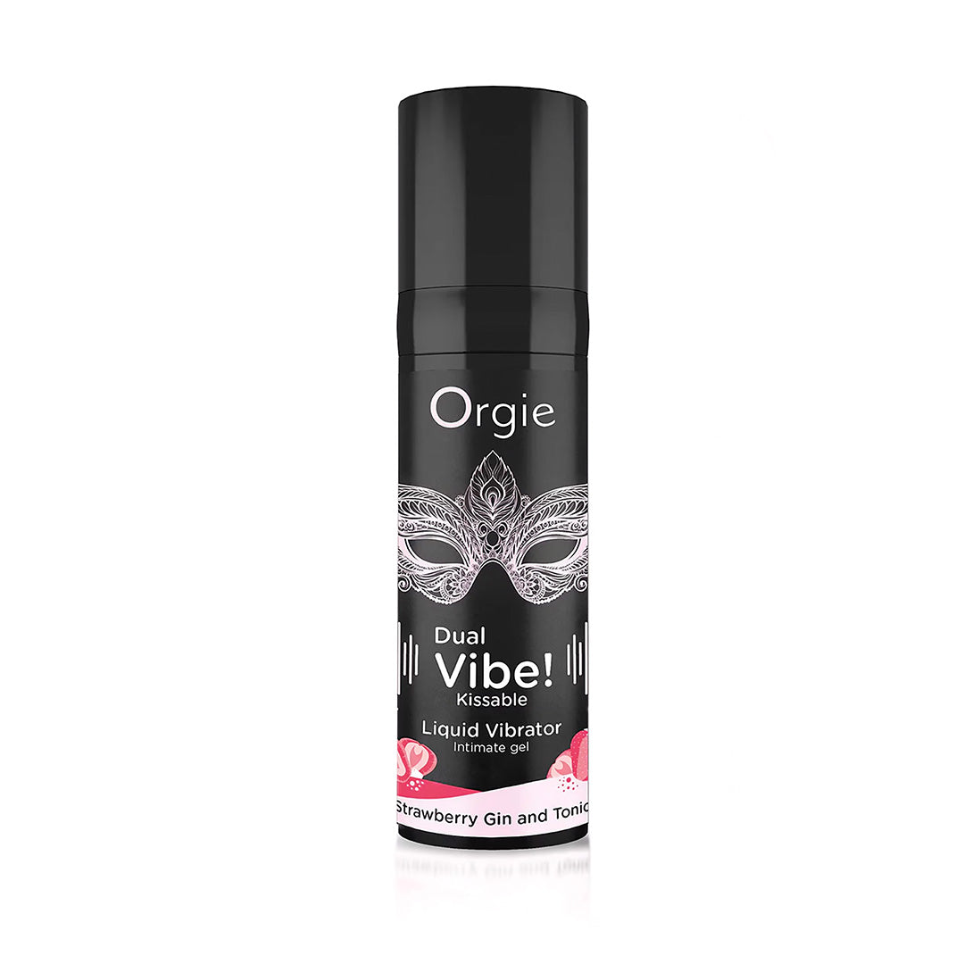 Gel d'Excitation Dual Vibe - Fraise GIn Tonic - 1