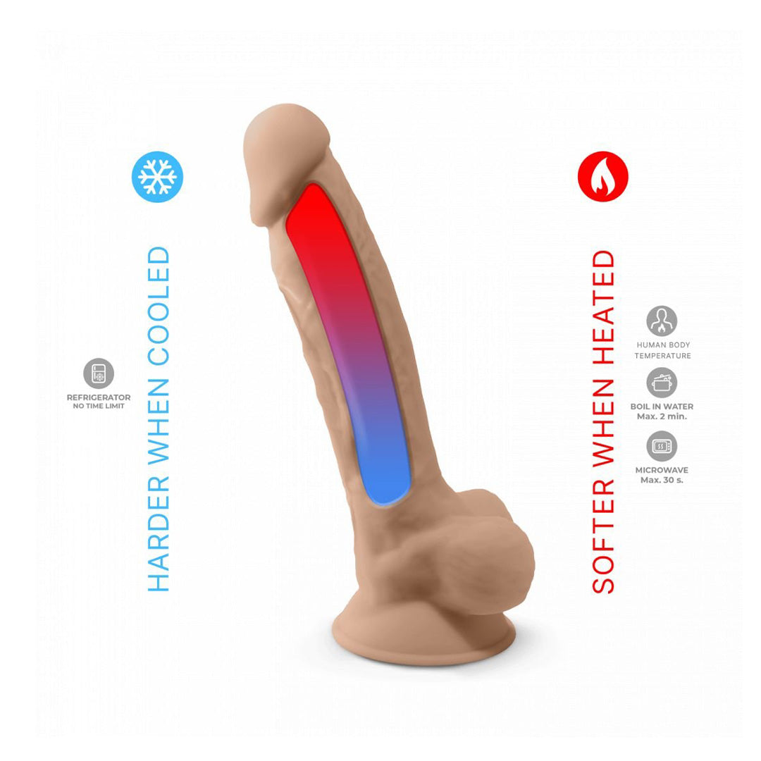 Gode Ventouse Réaliste Real Skin Model 1 21cm