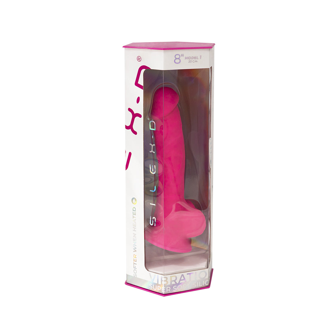 Gode Ventouse Réaliste Télécommandé Model 1 20cm - Rose - 5