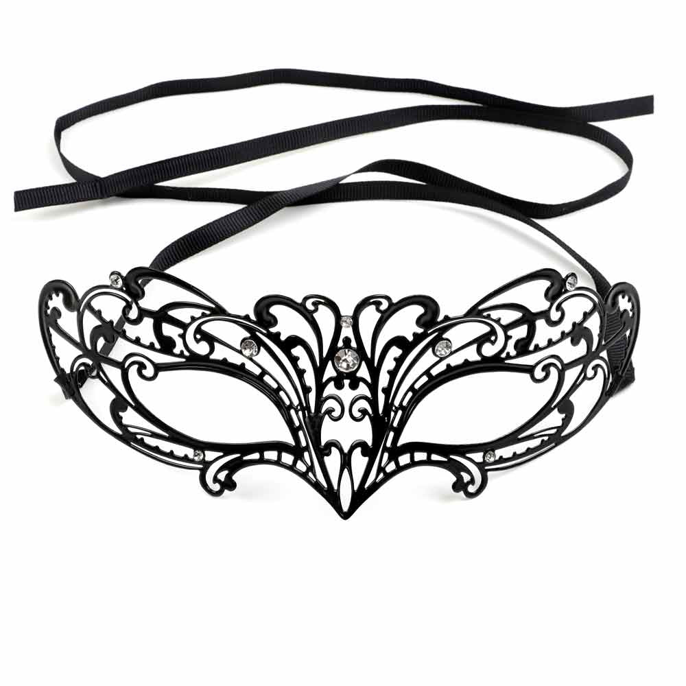 Masque Vénitien Oiseau de Paradis - Vue de Face - Be Bondage
