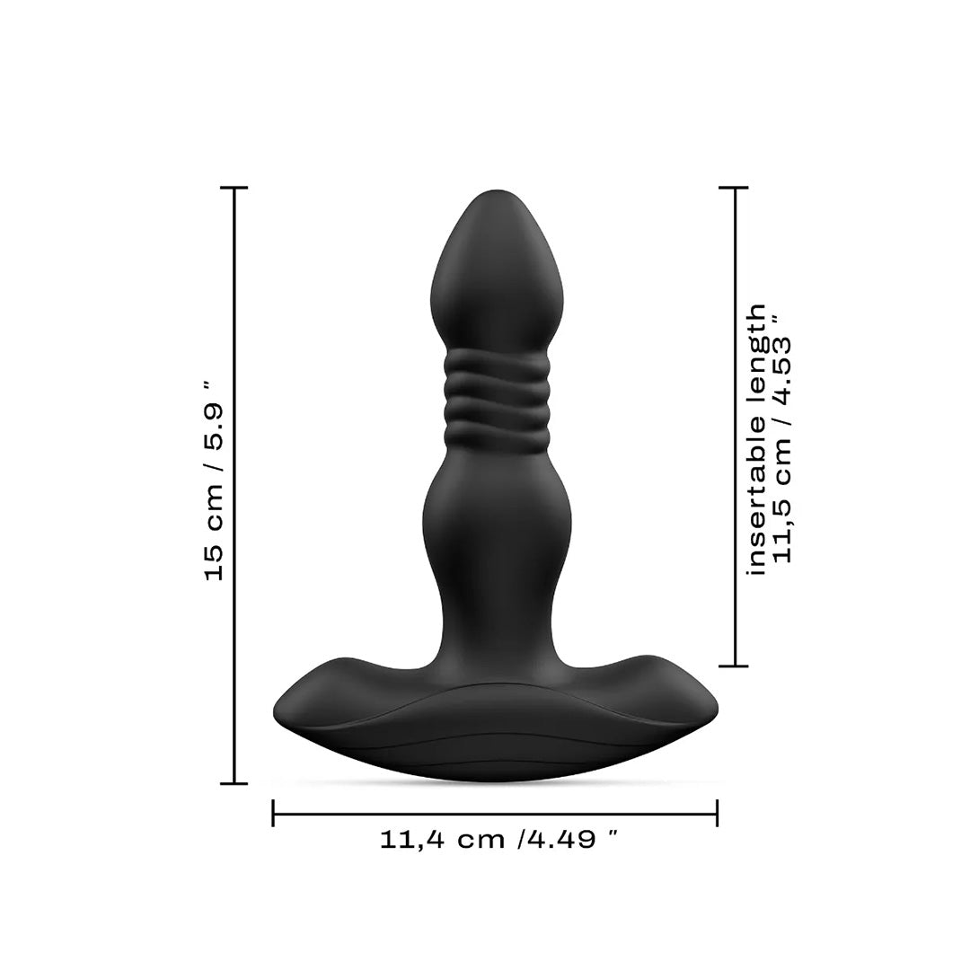 Plug Anal Vibrant Deep Stormer Télécommandé