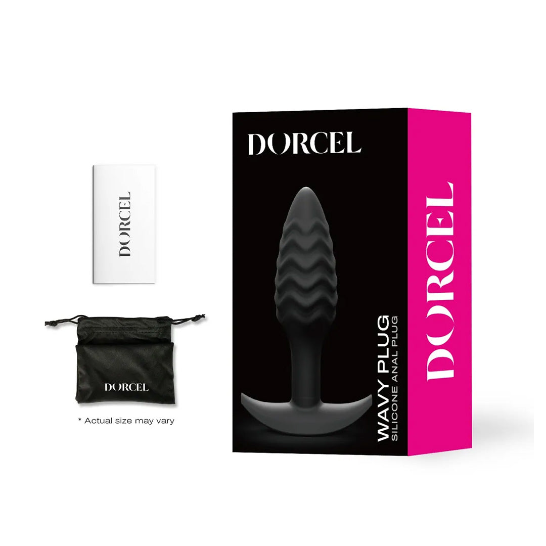 Plug anal texturé Wavy