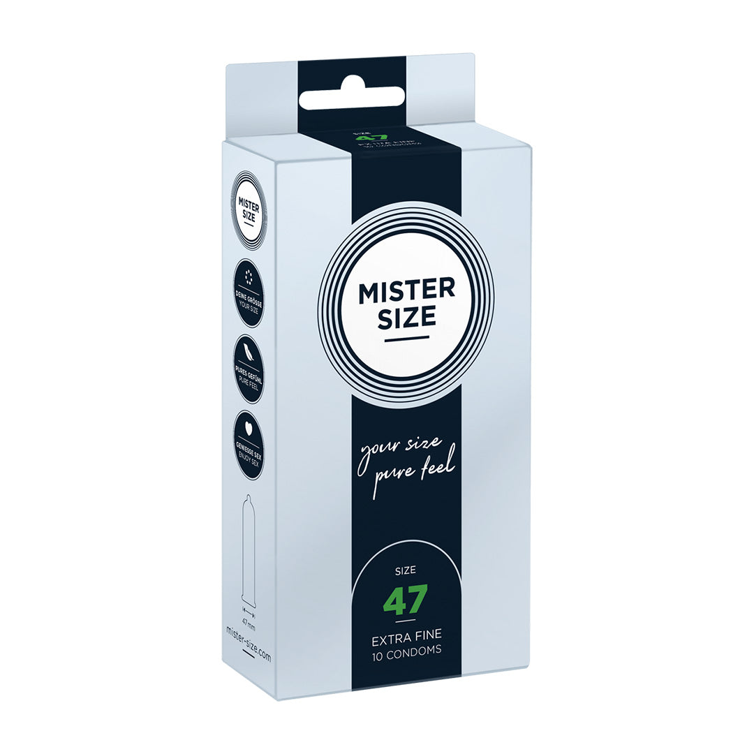 Préservatifs Mister Size 10 pièces - 47 - 1