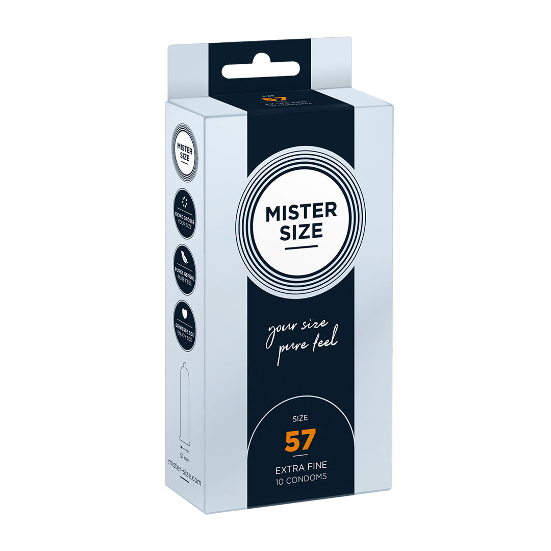 Préservatifs Mister Size 10 pièces - 57 - 4