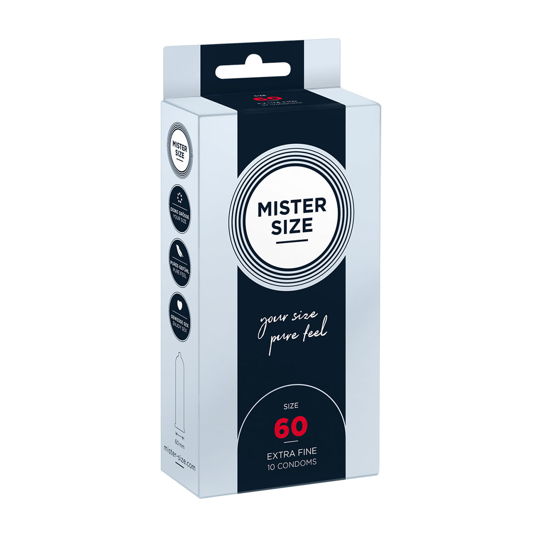Préservatifs Mister Size 10 pièces - 60 - 5