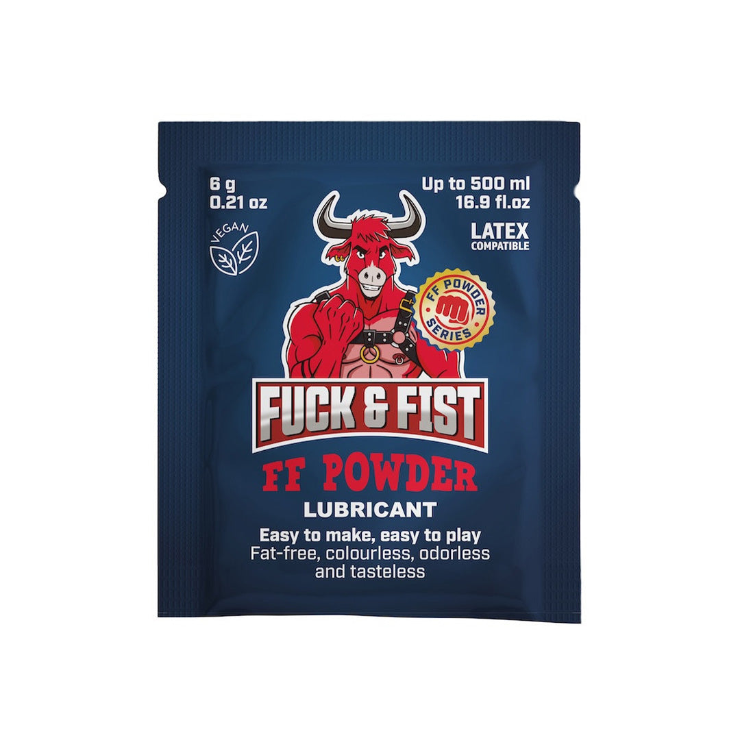 Sachet de poudre à fist FF Powder Fuck & Fist 6 g, jusqu'à 500 ml de gel