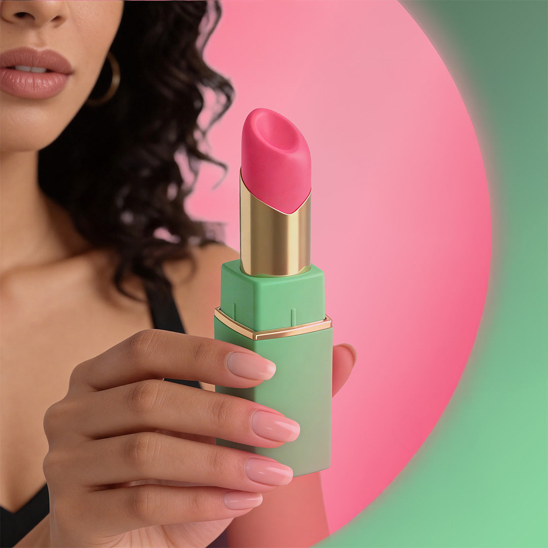 Stimulateur Clitoridien Beauty Succion - Vert/Rose - 12