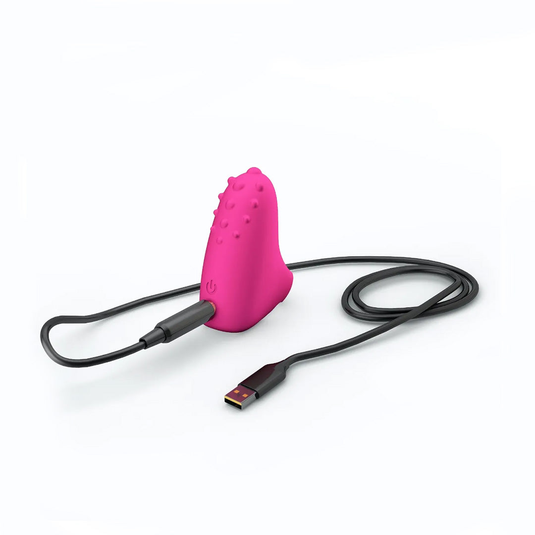 Stimulateur Clitoridien Vibrant Magic Finger - Rose - 5