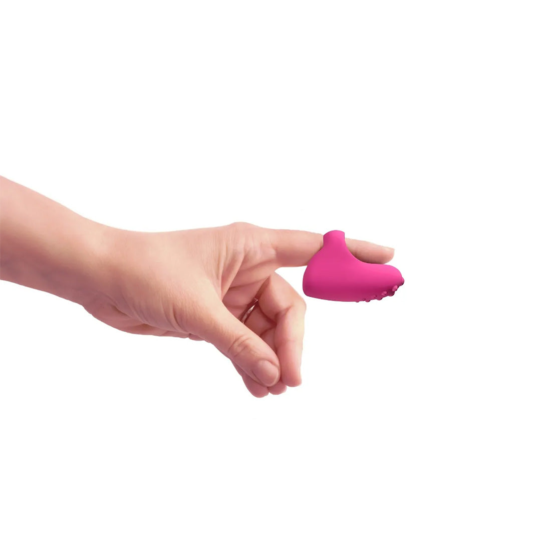 Stimulateur Clitoridien Vibrant Magic Finger - Rose - 4