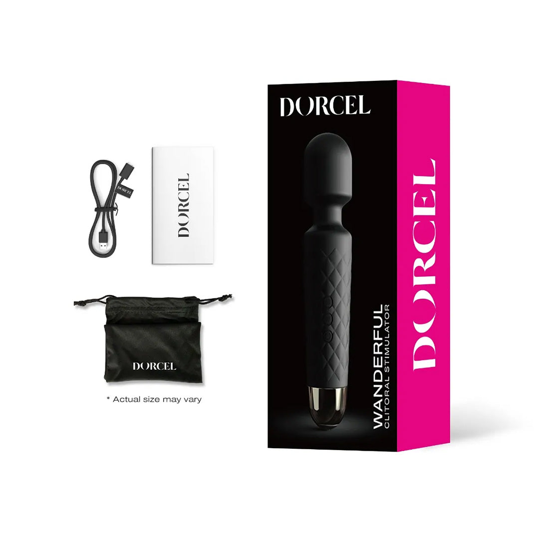 Stimulateur Wand Wanderful - Noir - 12
