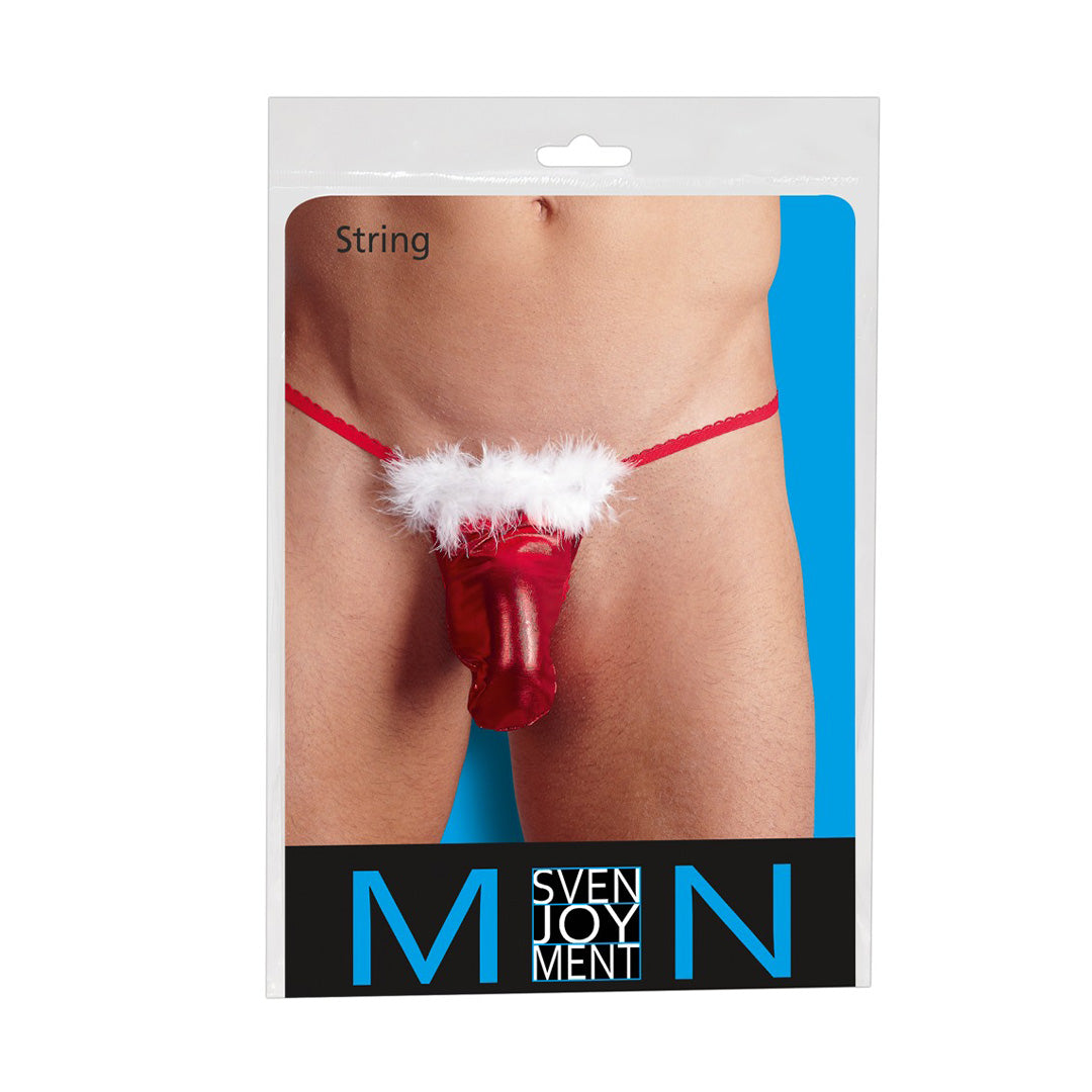 String Homme de Noël Rouge et Blanc