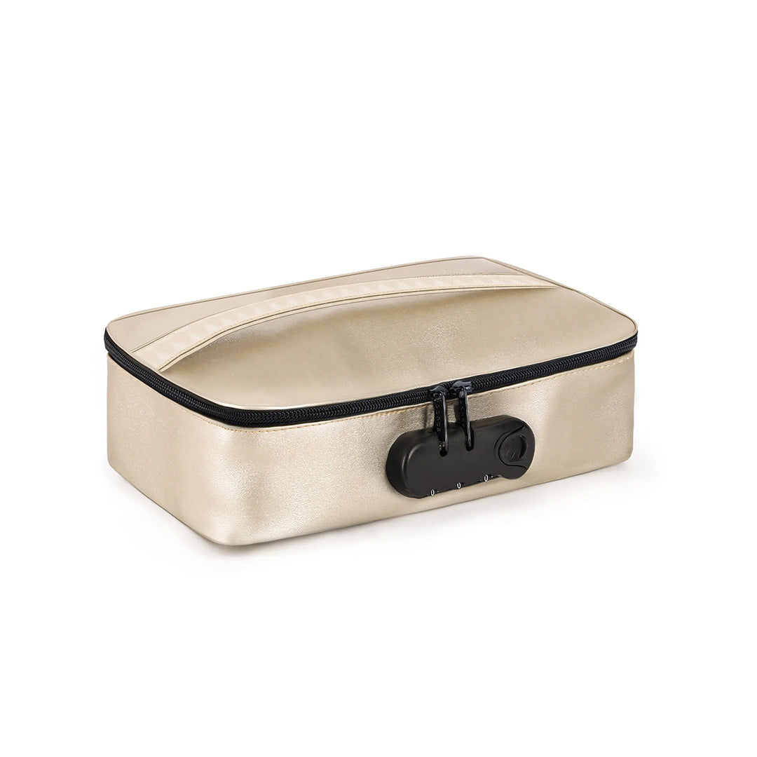 Trousse de Rangement Sextoys Discreet Box - Or - 6